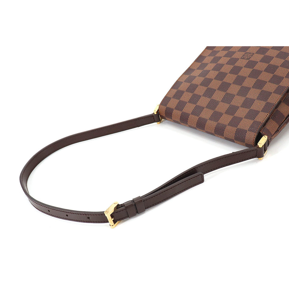 Louis Vuitton Damier Musette Salsa Short Shoulder Bag Ebene