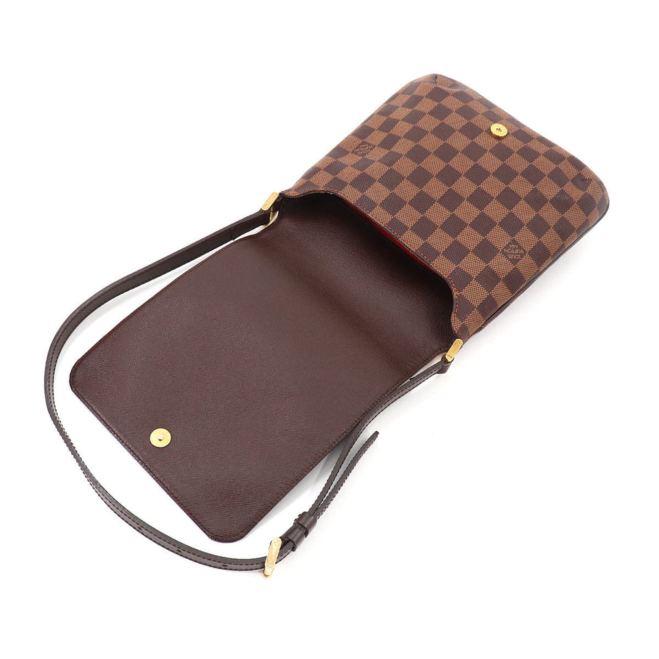 Louis Vuitton Damier Musette Salsa Short Shoulder Bag Ebene