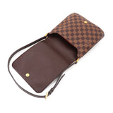 Louis Vuitton Damier Musette Salsa Short Shoulder Bag Ebene