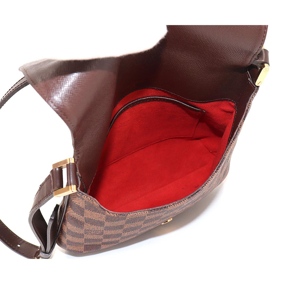 Louis Vuitton Damier Musette Salsa Short Shoulder Bag Ebene