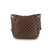 Louis Vuitton Damier South Bank Shoulder Bag Ebene Brown