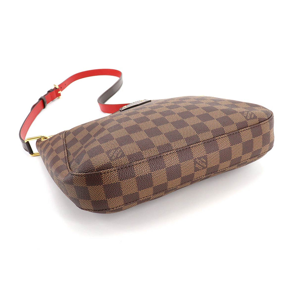 Louis Vuitton Damier South Bank Shoulder Bag Ebene Brown