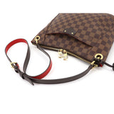Louis Vuitton Damier South Bank Shoulder Bag Ebene Brown