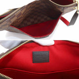 Louis Vuitton Damier South Bank Shoulder Bag Ebene Brown