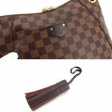 Louis Vuitton Damier South Bank Shoulder Bag Ebene Brown