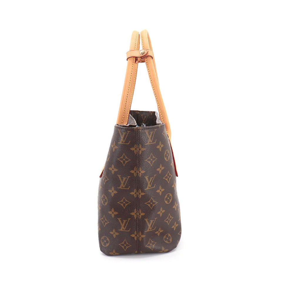 Louis Vuitton Monogram Raspail PM Shoulder Bag Brown