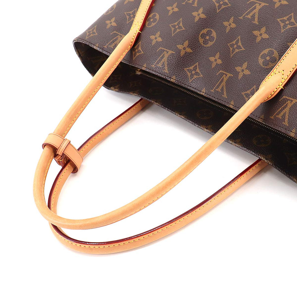 Louis Vuitton Monogram Raspail PM Shoulder Bag Brown