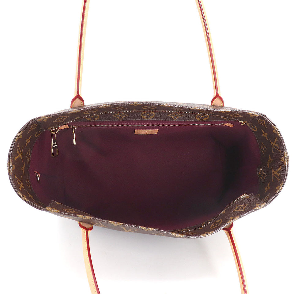 Louis Vuitton Monogram Raspail PM Shoulder Bag Brown