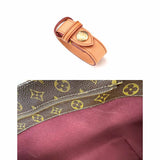 Louis Vuitton Monogram Raspail PM Shoulder Bag Brown