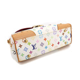 Louis Vuitton Monogram Multicolor Beverly MM Shoulder Bag White