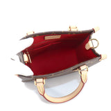 Louis Vuitton Monogram Sac Plat BB 2way Hand Shoulder Bag Brown