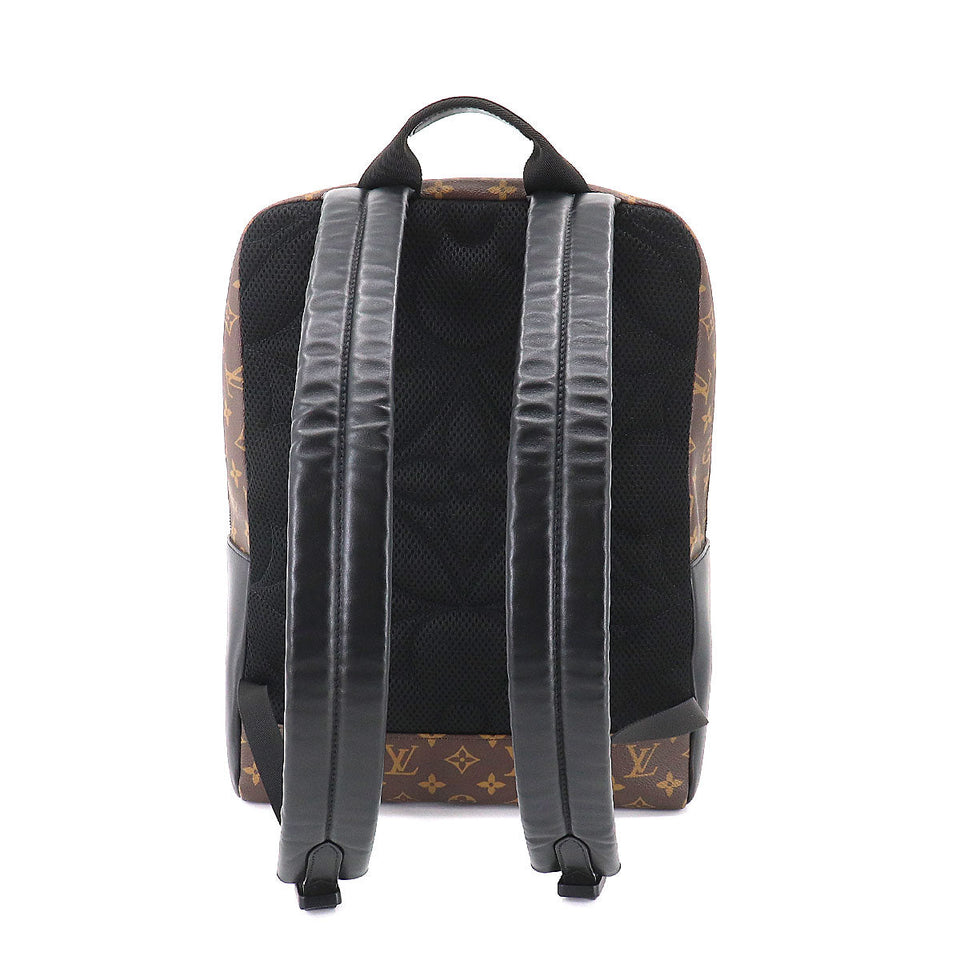 Louis Vuitton Monogram Macassar Dean Backpack Rucksack Brown Noir