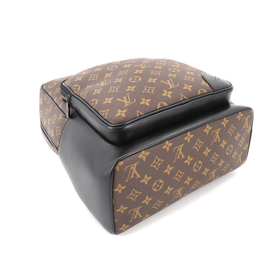 Louis Vuitton Monogram Macassar Dean Backpack Rucksack Brown Noir
