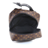Louis Vuitton Monogram Macassar Dean Backpack Rucksack Brown Noir