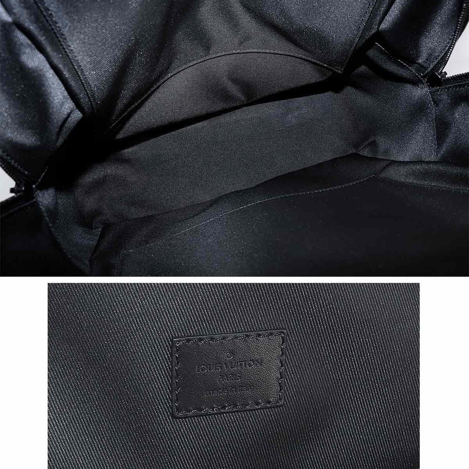 Louis Vuitton Monogram Macassar Dean Backpack Rucksack Brown Noir