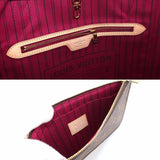 Louis Vuitton Monogram Neverfull MM Tote Bag Brown