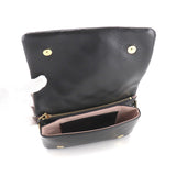 Louis Vuitton Pochette Coussin 2way Shoulder Clutch Bag Leather Noir