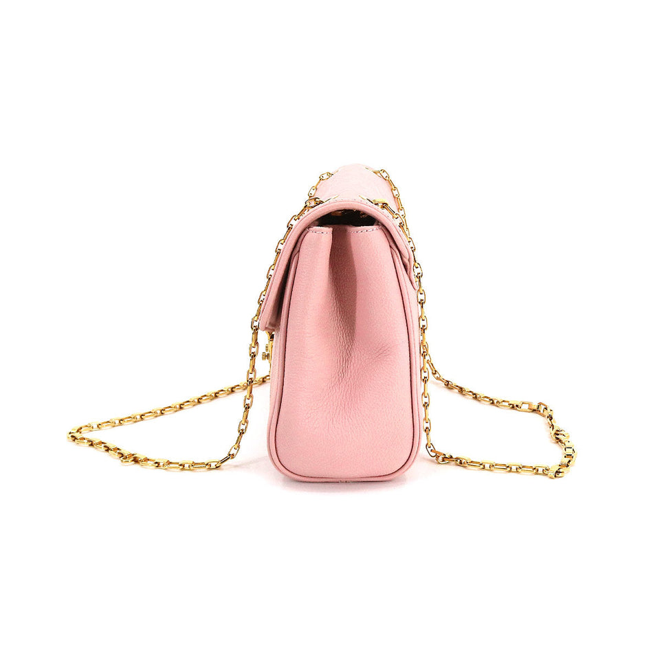 Louis Vuitton Monogram Implant Saint Germain PM Chain Shoulder Bag Leather