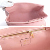 Louis Vuitton Monogram Implant Saint Germain PM Chain Shoulder Bag Leather