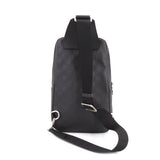Louis Vuitton Damier Anfini Avenue Sling Body Bag Black
