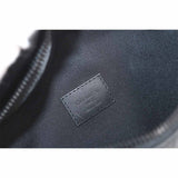 Louis Vuitton Monogram Shadow Discovery Bum Bag PM Body Bag Leather Noir