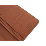Louis Vuitton Monogram Portefeuille Brazza Long Wallet Brown