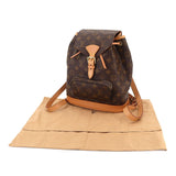 Louis Vuitton Monogram Montsouris MM Backpack Rucksack Brown