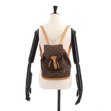 Louis Vuitton Monogram Montsouris MM Backpack Rucksack Brown