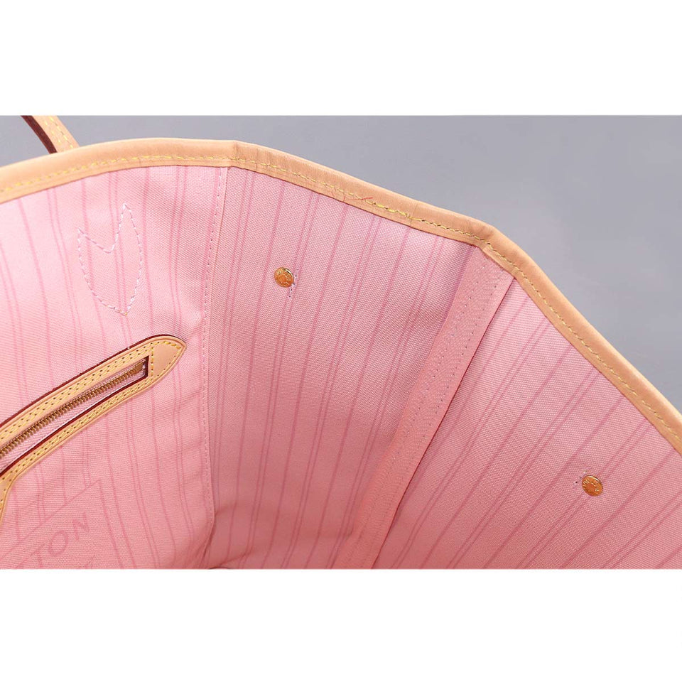 Louis Vuitton Damier Azur Neverfull MM Tote Bag
