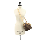 Louis Vuitton Monogram Boetie NM PM Shoulder Bag Brown