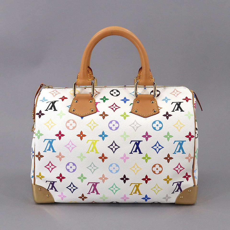 Louis Vuitton Monogram Multicolor Speedy 30 Hand Bag Bron