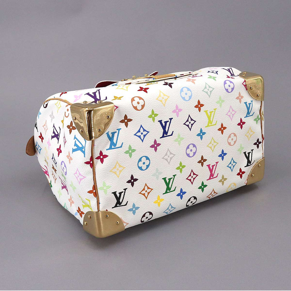 Louis Vuitton Monogram Multicolor Speedy 30 Hand Bag Bron