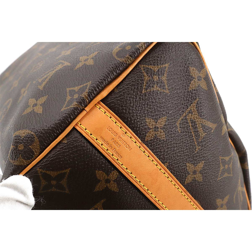 Louis Vuitton Monogram Speedy Bandouliere 25 2way Shoulder Bag Brown