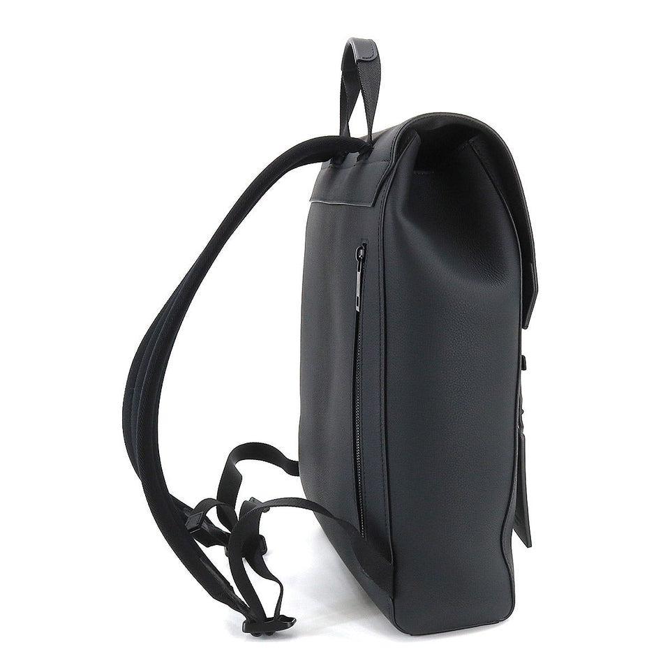Louis Vuitton Aerogram Fastline Backpack Rucksack Leather Black