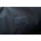 Louis Vuitton Aerogram Fastline Backpack Rucksack Leather Black