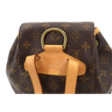 Louis Vuitton Monogram Montsouris MM Backpack Rucksack Brown