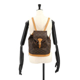 Louis Vuitton Monogram Montsouris MM Backpack Rucksack Brown