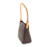 Louis Vuitton Monogram Looping MM Shoulder Bag Brown