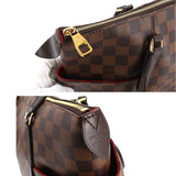 Louis Vuitton Damier Totally MM Tote Bag Ebene Brown