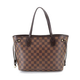 Louis Vuitton Damier Neverfull PM Tote Bag Ebene Brown