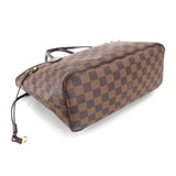 Louis Vuitton Damier Neverfull PM Tote Bag Ebene Brown