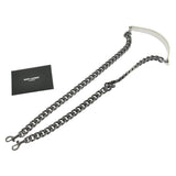 Saint Laurent- Paris Satchel 2way Chain Shoulder Bag White
