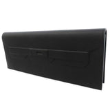 Hermes Pochette Birkin Shadow Black Swift Leather