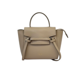 Belt Bag Pico Grained Calfskin Light Taupe GHW