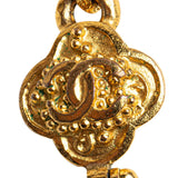 Chanel Gripoix Coco Mark Flower Necklace