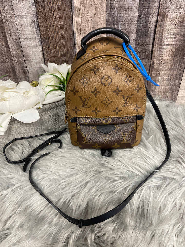 Backpack Luxury Designer By Louis Vuitton Size: Small