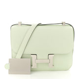 Hermes Epsom Constance 1-24 Vert Fizz