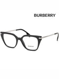 Luxury Burberry Eyewear Square Eyeglasses Black