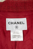 Chanel Red Tweed Jacket – Cotton & Silk Lining | Bags Junction