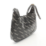 Gucci Luxury Balenciaga Trending 2025 * Gucci Hacker Jackie 1961 Shoulder bag Leather Black White